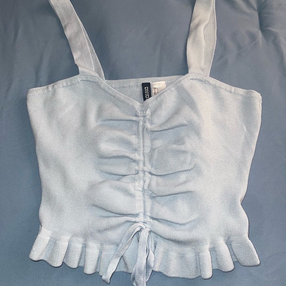 Like new light blue top